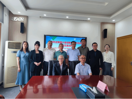 Delegation from the University of Greater Manchester Pays an Official Visit to Henan Vocational College of Water Conservancy and Environment (HWEC), Jointly Exploring Novel Pathways for Cooperation
